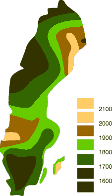 Soltimmar i Sverige